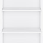 Amherst 30 inch Solid Wood 5 Shelf Bookcase in White | Premium Home Decor - Grand Goldman