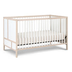 Pixie Finn 3-in-1 Crib in Washed Natural/White - Grand Goldman