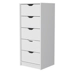 Raymer 2 Piece Bedroom Set, Nightstand + Dresser, White - Grand Goldman Shop