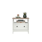 Lateral File with Large Drawer, White finish | Premium Home Decor - Grand Goldman
