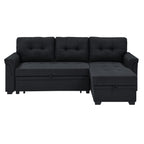 86'' Upholstered Pull-Out Sofa Bed - Grand Goldman Shop