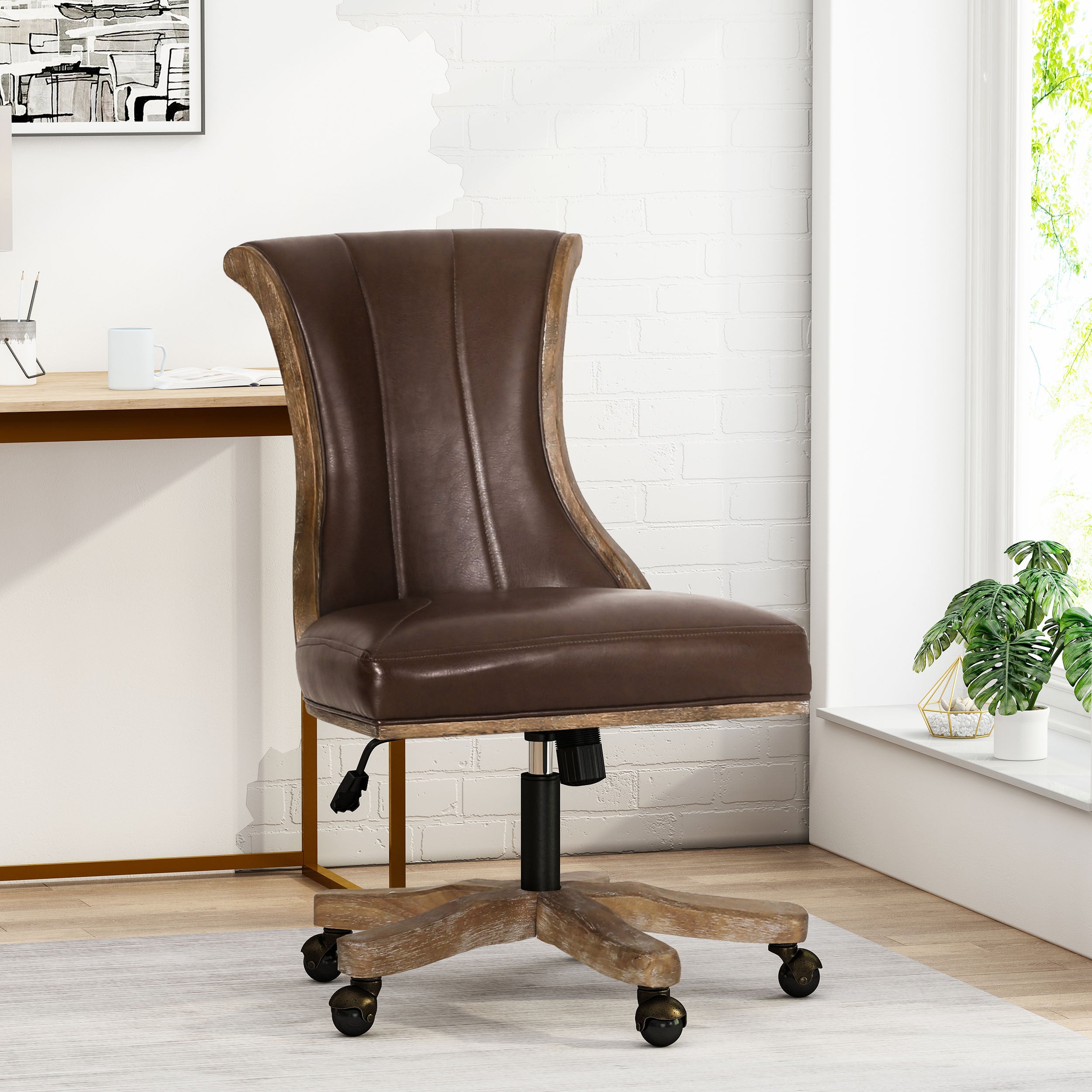 SWIVEL&LIFT OFFICE CHAIR - Grand Goldman Shop