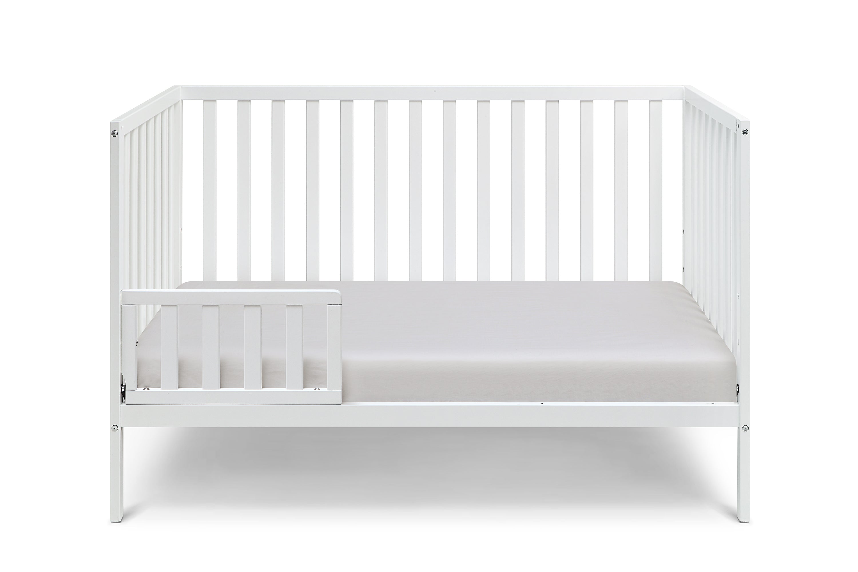 Palmer 3-in-1 Convertible Island Crib White | Premium Home Decor - Grand Goldman