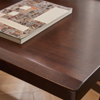 Solid Wood 55.1-Inch Extra Long Desk,Thickened Desk,Two Person Double Desk for Home Office, Wooden Long Computer Desk,Writing