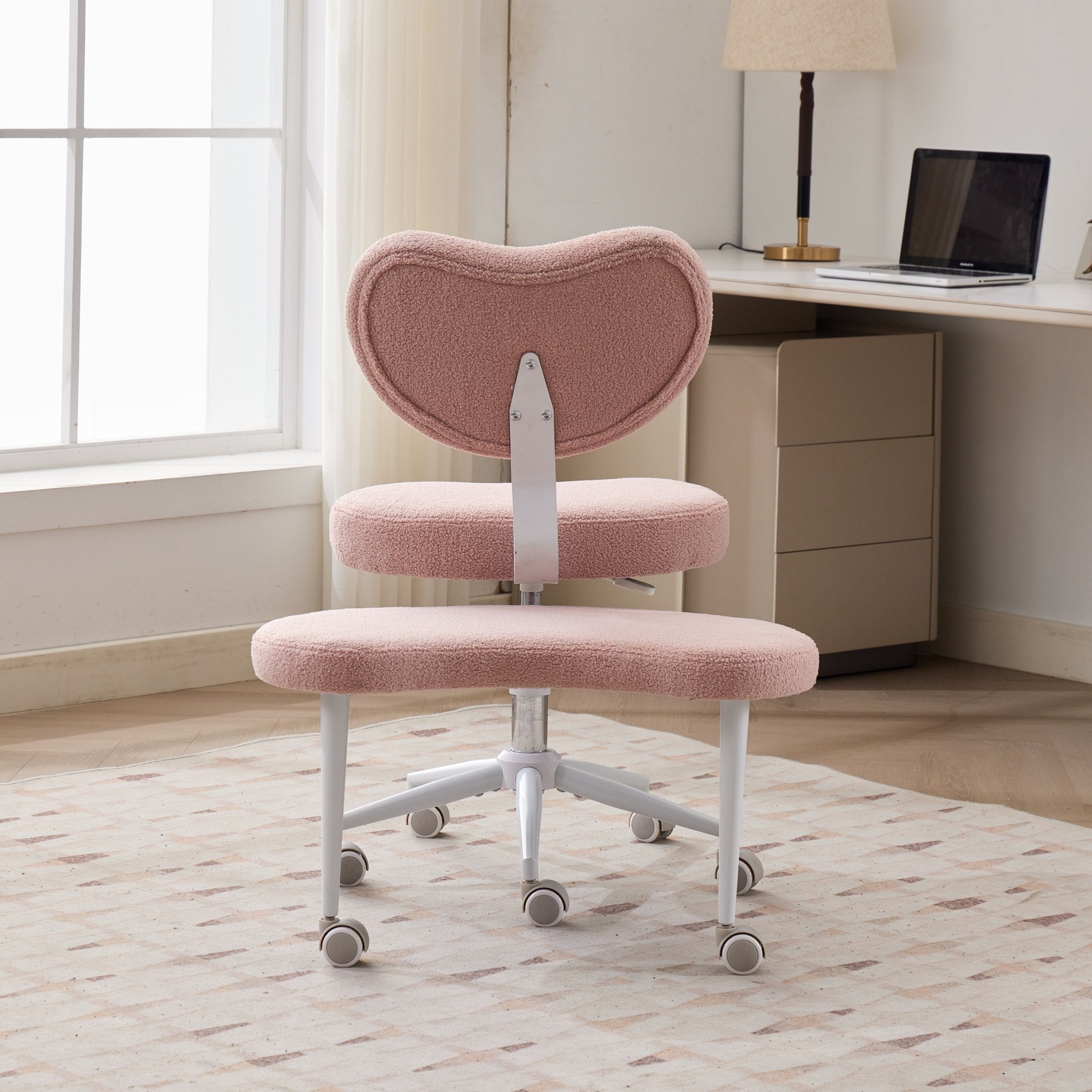 Meditation Chair Plus, Cross Legged Chair with Wheels, ADHD Chair, Criss Cross Desk Chair with Lumbar Support and Adjustable 