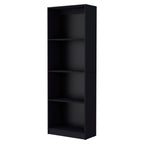 Dupree 2 Piece Home Bookcase set, 49' Wide with 9 Shelves ,  Living Room  Black - Grand Goldman