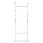 Coat Racks solid wood hanger 23.6* 11*71 in Solid environmental protection easy to assemble beautiful can be placed in the bedroom/entrance/living room (white) - Grand Goldman Shop