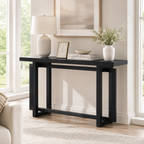 59' Narrow Console Table - MDF Entryway Sofa Table for Hallway, Living Room, Foyer with Space-Saving Design - Grand Goldman Shop