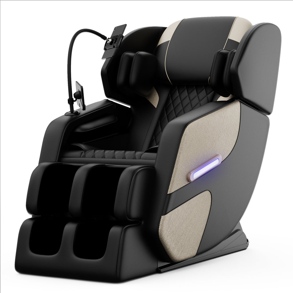 Massage Chair Recliner with Zero Gravity with Full Body Air Pressure - Grand Goldman Shop
