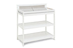 Connelly Changing Table White/Rockport Gray | Premium Home Decor - Grand Goldman