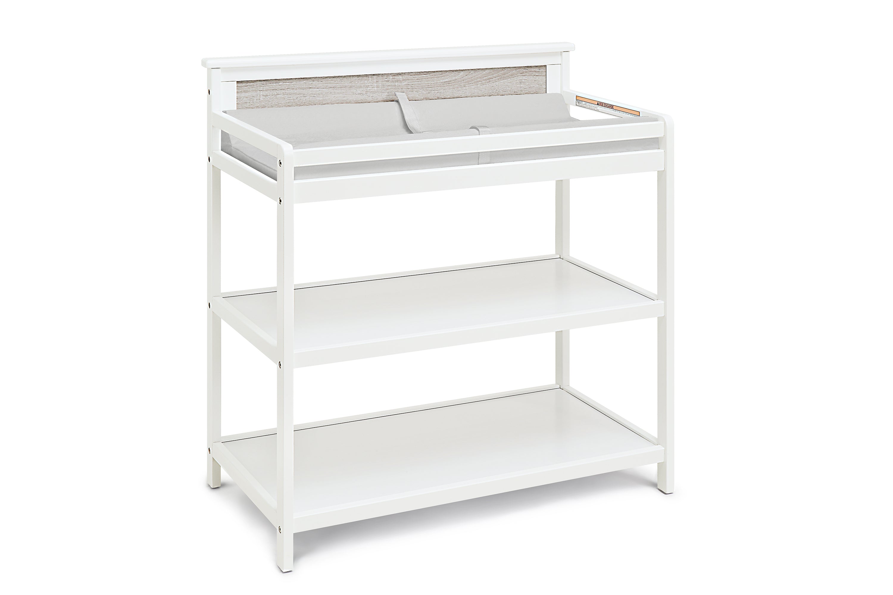 Connelly Changing Table White/Rockport Gray | Premium Home Decor - Grand Goldman
