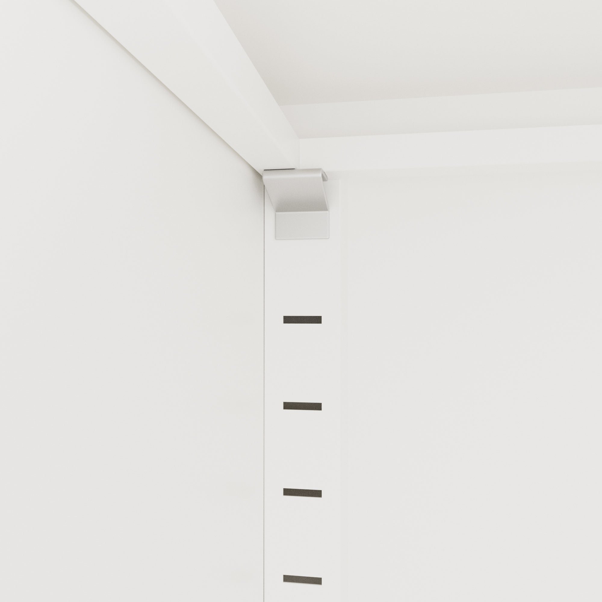 71'H Metal Garage Storage Cabinet, White Tool Steel Locking Cabinet with Doors and 4 Adjustable Shelves, Tall Cabinets for Ga