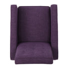 Macedonia Mid-Century Modern Button Tufted Fabric Recliner - Grand Goldman Shop