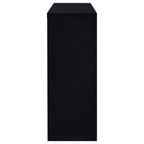 Gilbert Black High Gloss Bar Shelf - Grand Goldman Shop