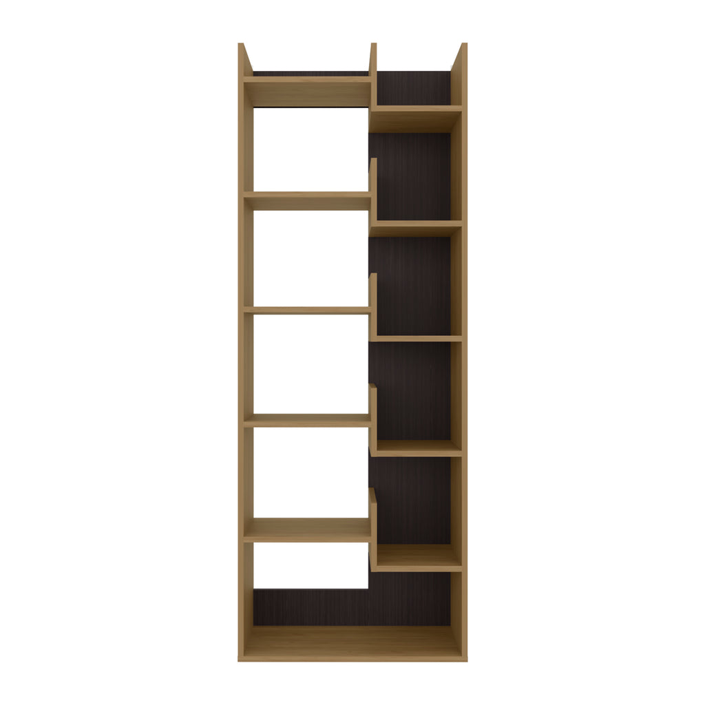 Bookcase, 11 Shelves | Premium Home Decor - Grand Goldman