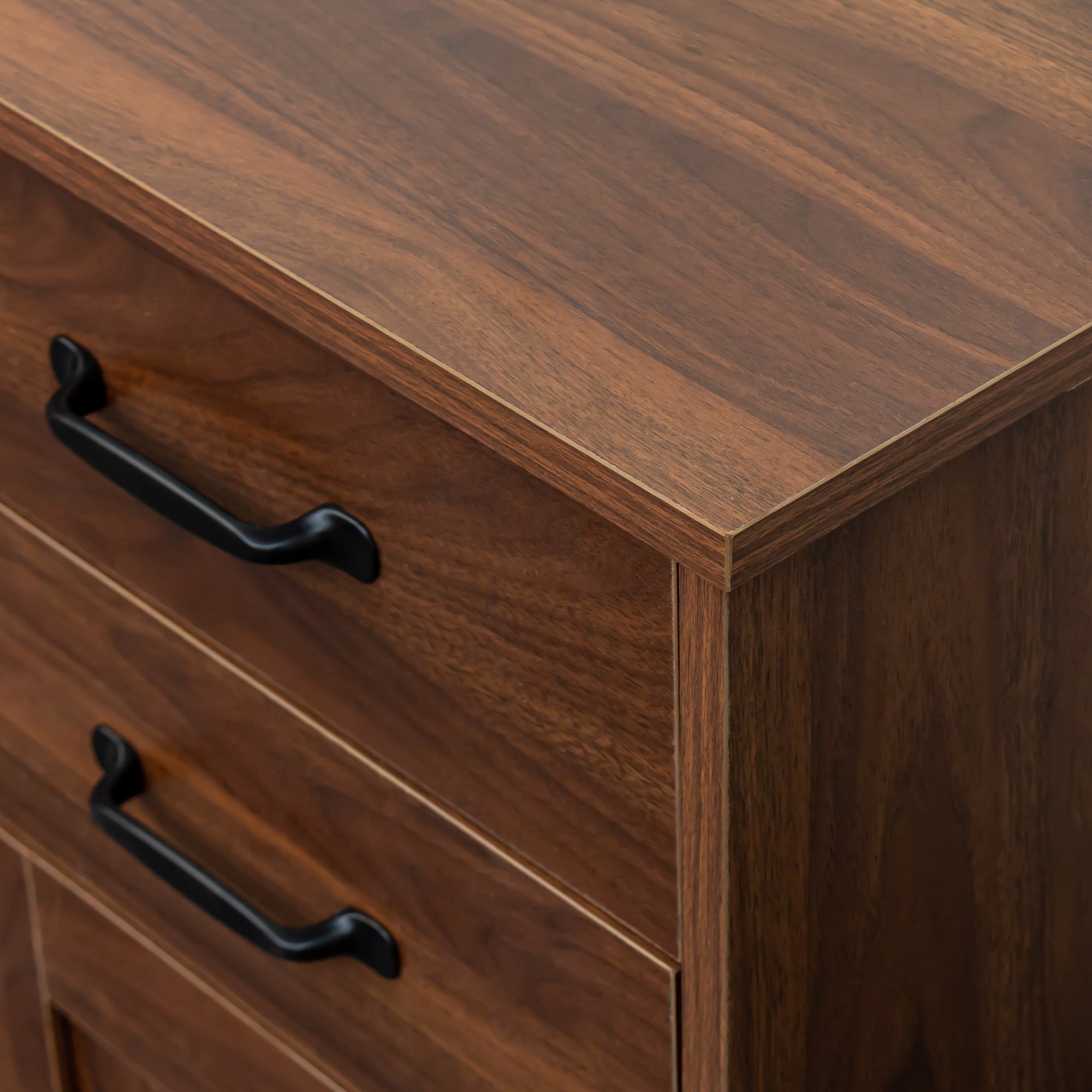 Modern Wood Buffet Sideboard with 2 doors&1 Storage and 2drawers -Entryway Serving Storage Cabinet Doors-Dining Room Console, 43.3 Inch - Grand Goldman Shop