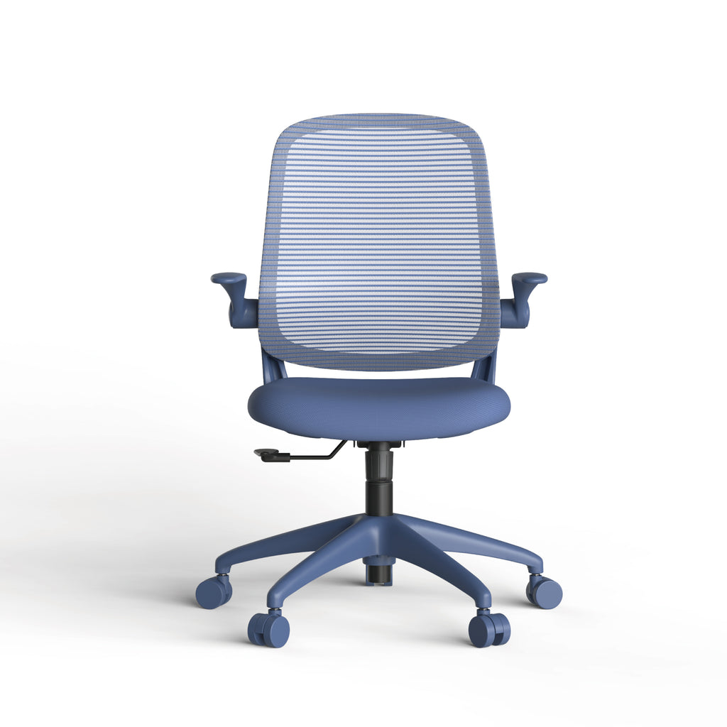 Ergonomic Color Office Chair 350LBS, Home Office, Mesh Back, Integrated Molded Foam, Comfortable Sitting, Flipping Armrest, F