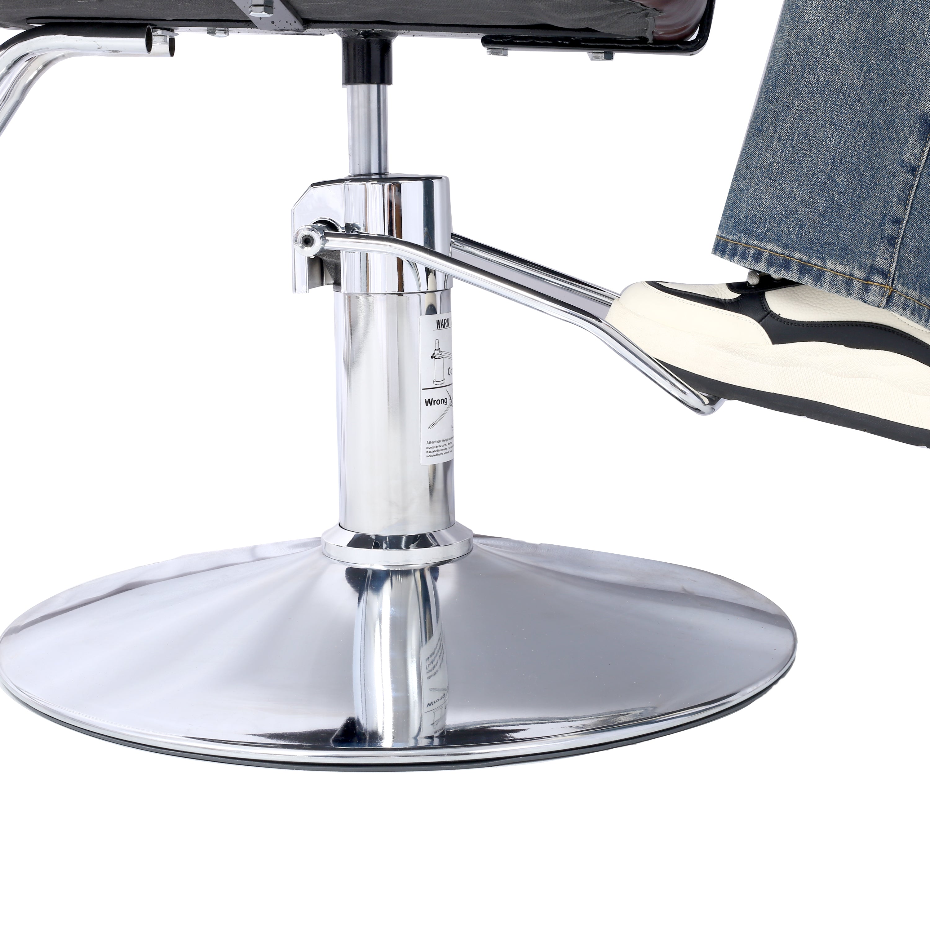 Hair Salon Chair Styling Heavy Duty Hydraulic Pump Barber Chair Beauty Shampoo Barbering Chair for Hair Stylist Women Man,wit