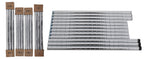 6 Tier Shelf Corner Wire Shelf Rack Adjustable Metal Heavy Duty Free Standing Corner Storage Display Chrome Rack for Bathroom, Living Room, Kitchen - Chrome - Grand Goldman Shop