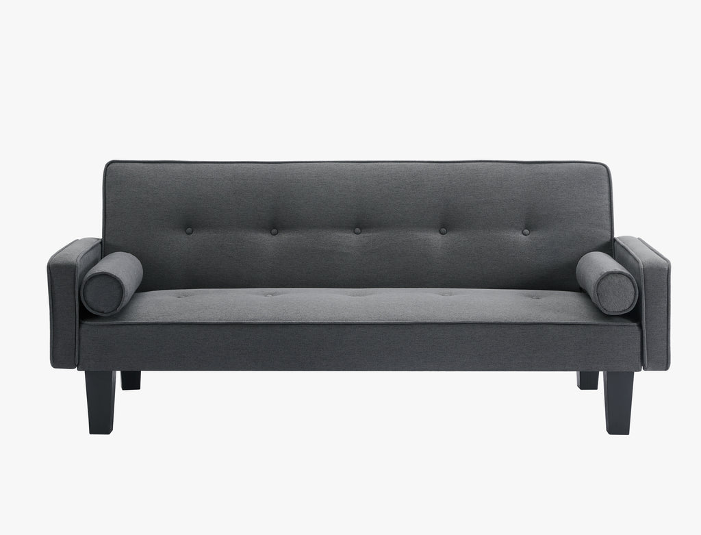 MEGA fabric sofa, medieval love seat sofa furniture, with pillows, living room button tufted sofa, pull point design - Grand Goldman Shop