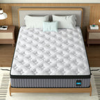14 Inch Hybrid Mattress King – Memory Foam & Pocket Spring Bed – Cooling, Pressure Relief, Back & Hip Support - Grand Goldman Shop
