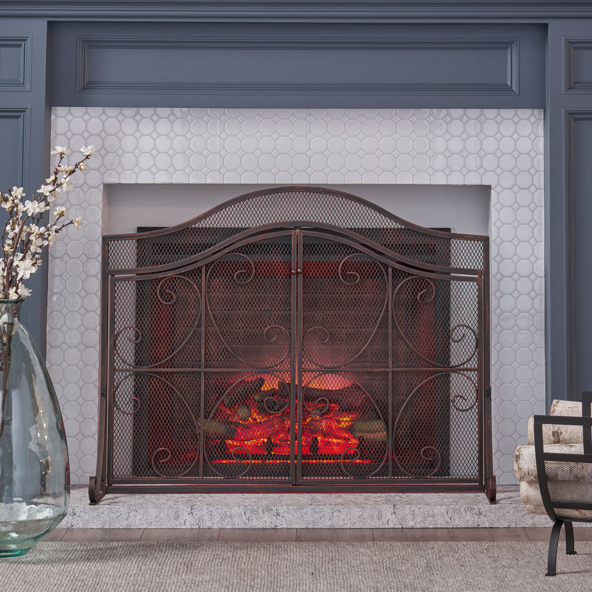 FIRE SCREEN - Grand Goldman Shop