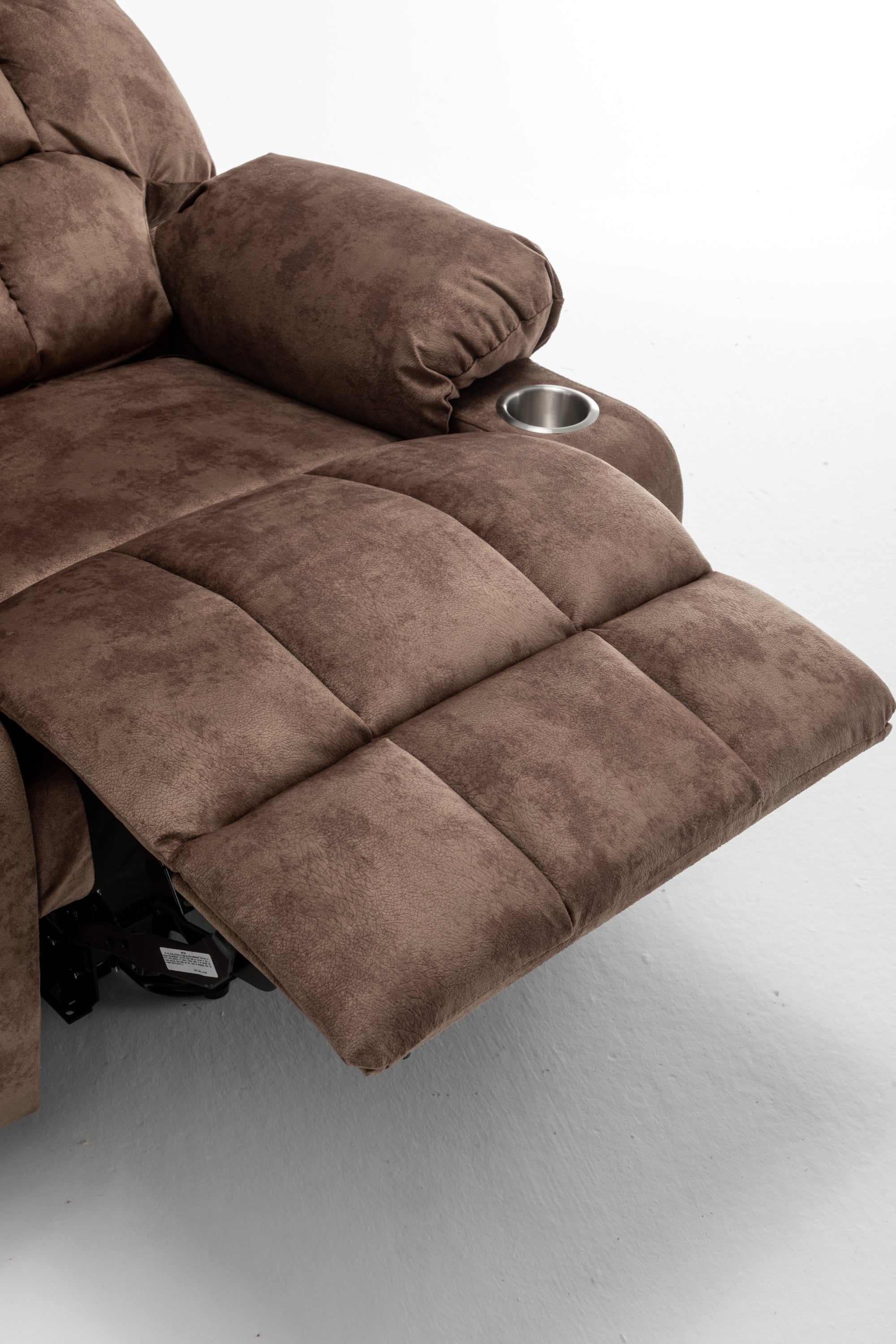 Lift Chair for Big and Tall Person with Inconvenient Legs: High Density Foam Lift Sofa with Heat and Massage, 2 Pockets, 2 Cup Holder, 2 Remote, 2 OKIN Motor - Grand Goldman Shop