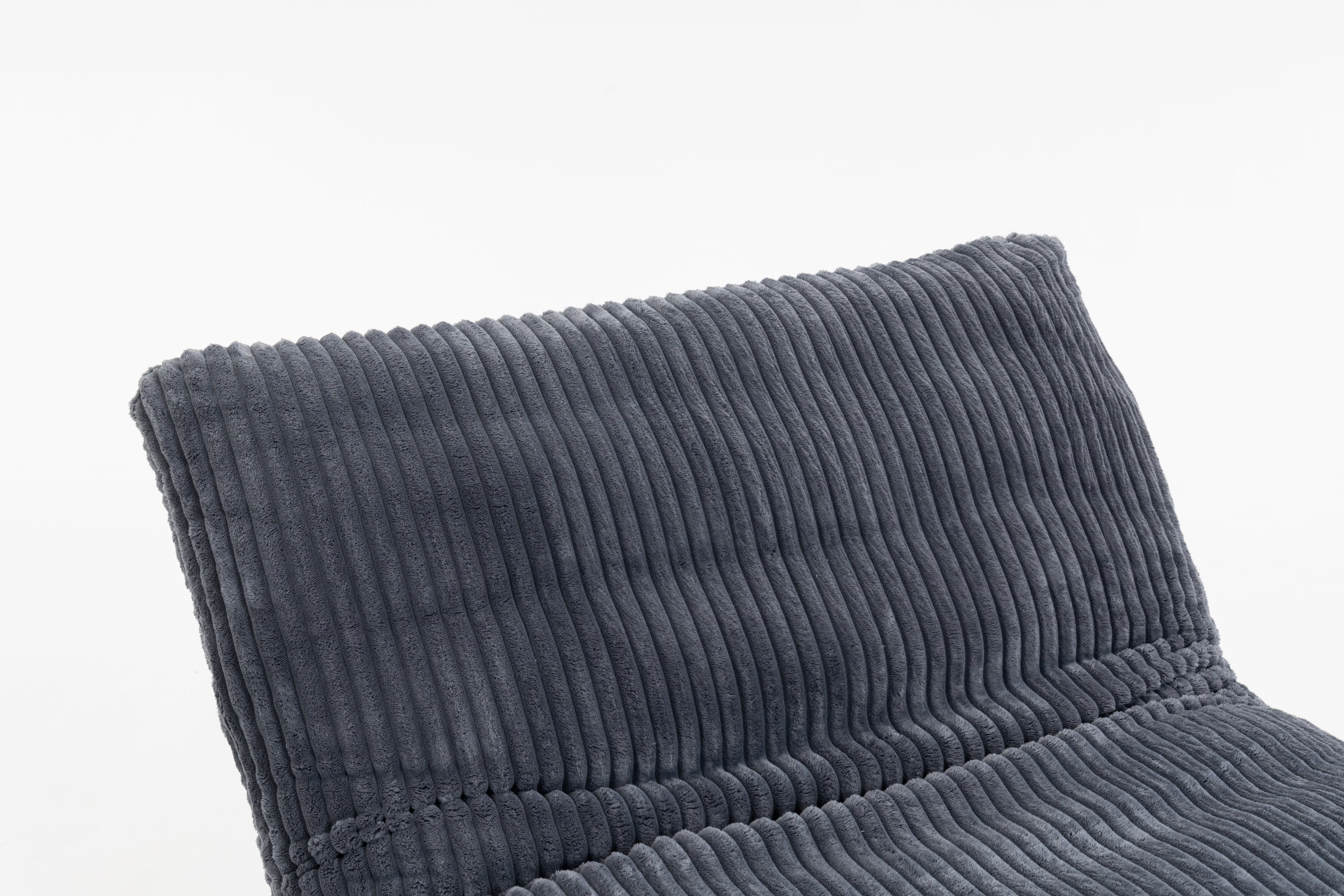 Bean bag chair for Adults ,Accent Armless Lazy Sofa, Casual Single Sofa, Corduroy Fabric, For Living Room And Bedroom , With Backrest, Single Seat - Grand Goldman Shop