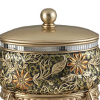 9 Inch Chrysanthemum Resin Jewelry Box - Grand Goldman Shop