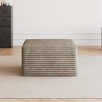 Sofa ottoman ,No Assembly Required,Camel(Plush Corduroy Fabric) - Grand Goldman Shop