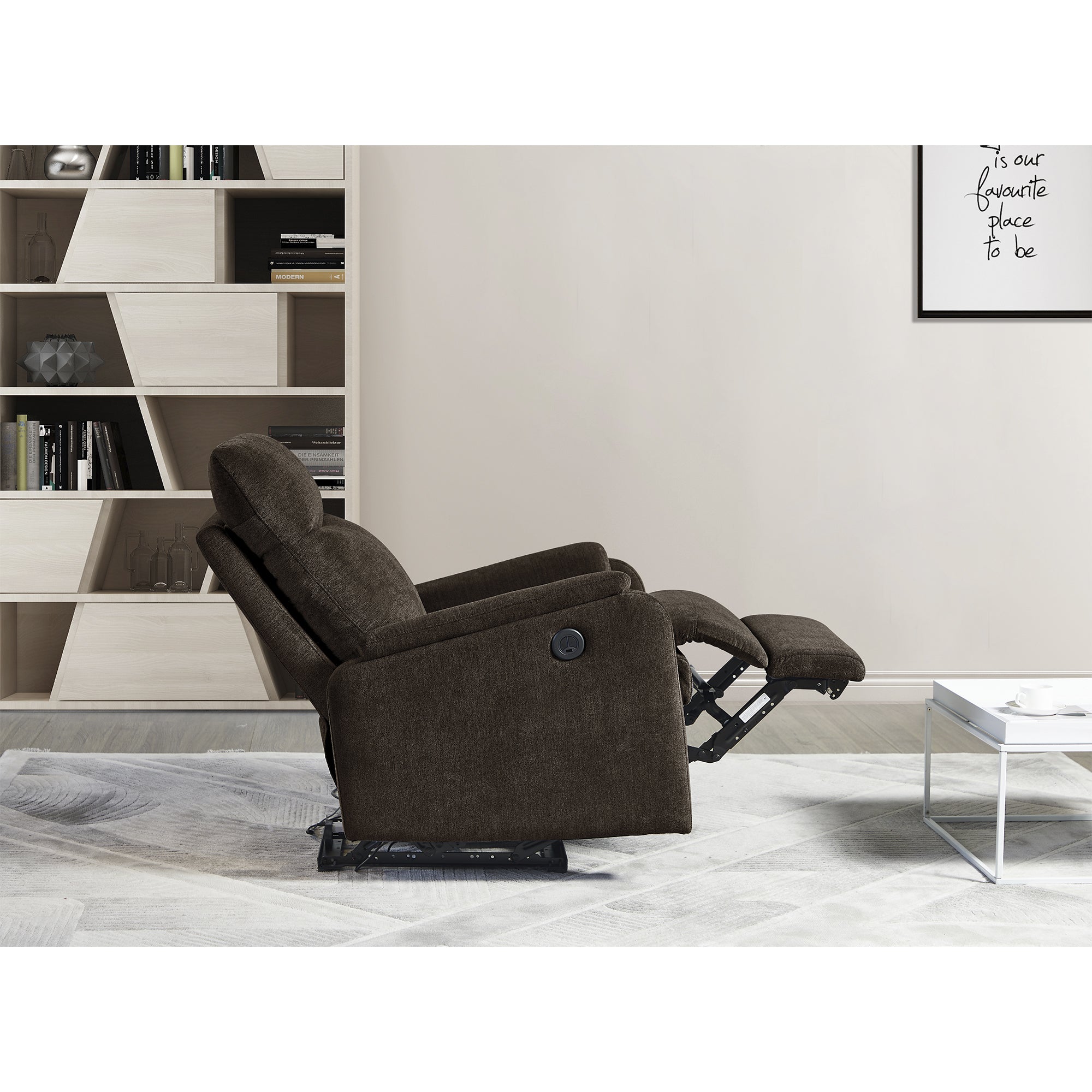Hot selling For 10 Years ,Recliner Chair With Power function easy control big stocks ,  Recliner Single Chair For Living Room , Bed Room - Grand Goldman Shop