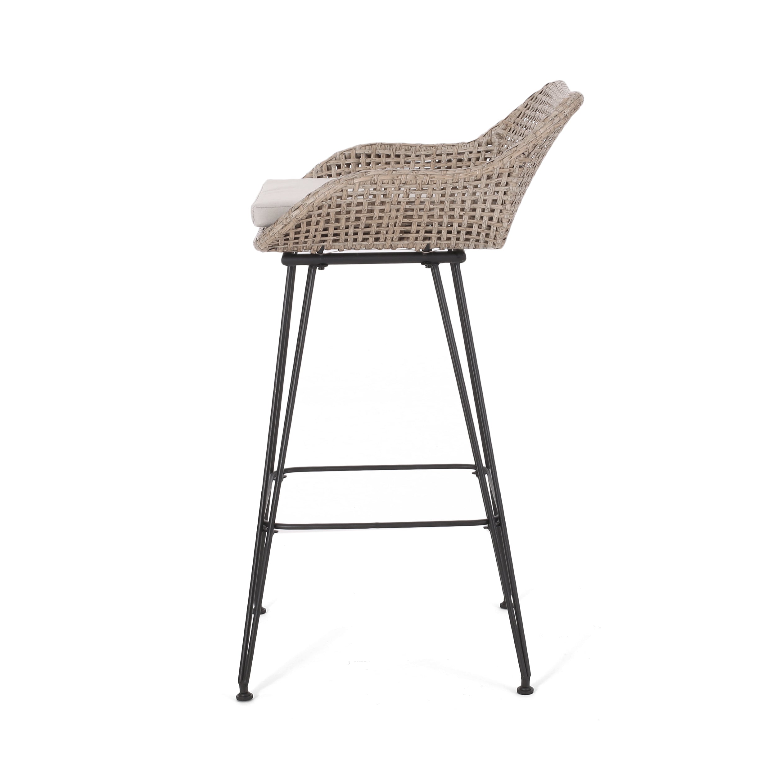 PE Rattan BAR STOOL - Grand Goldman Shop