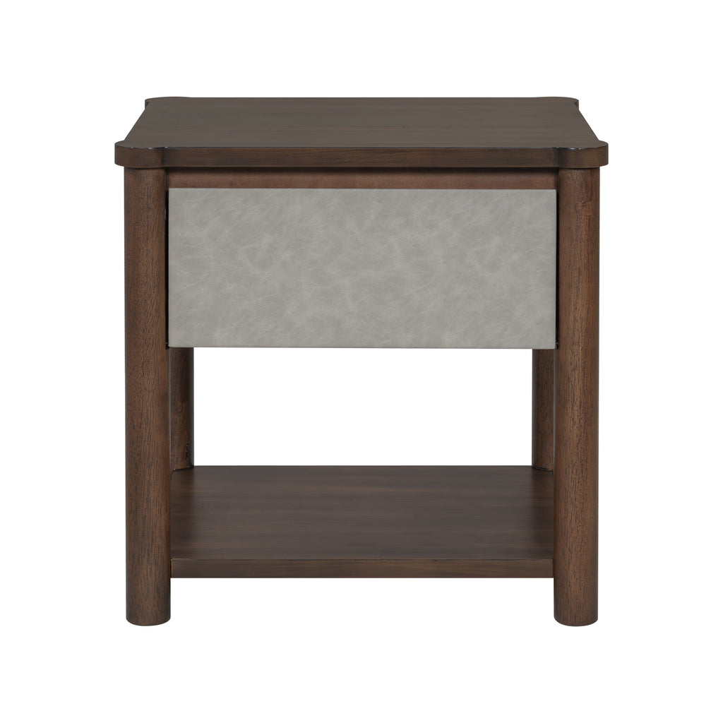 Modern Queen Bed Frame Set with 2 Nightstands, Light Gray Wood Platform Bed with Headboard and Matching Bedside Tables for Bedroom - Grand Goldman Shop