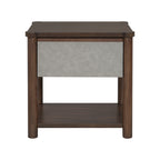 Modern Queen Bed Frame Set with 2 Nightstands, Light Gray Wood Platform Bed with Headboard and Matching Bedside Tables for Bedroom - Grand Goldman Shop