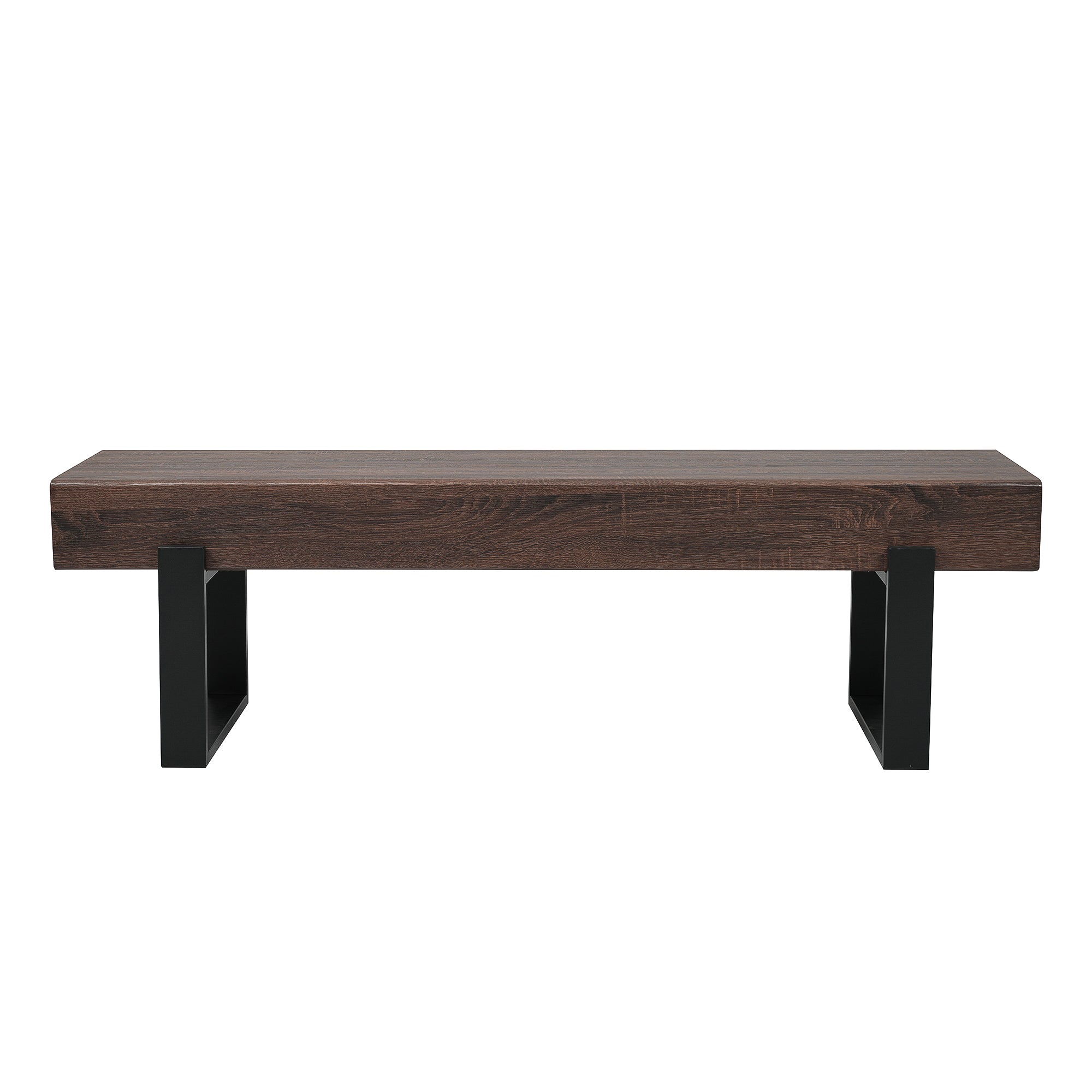 59' Dining Bench, Farmhouse Indoor Kitchen Table Benches, Bed Bench, Industrial Shoe Bench, Entryway Benches - Grand Goldman Shop