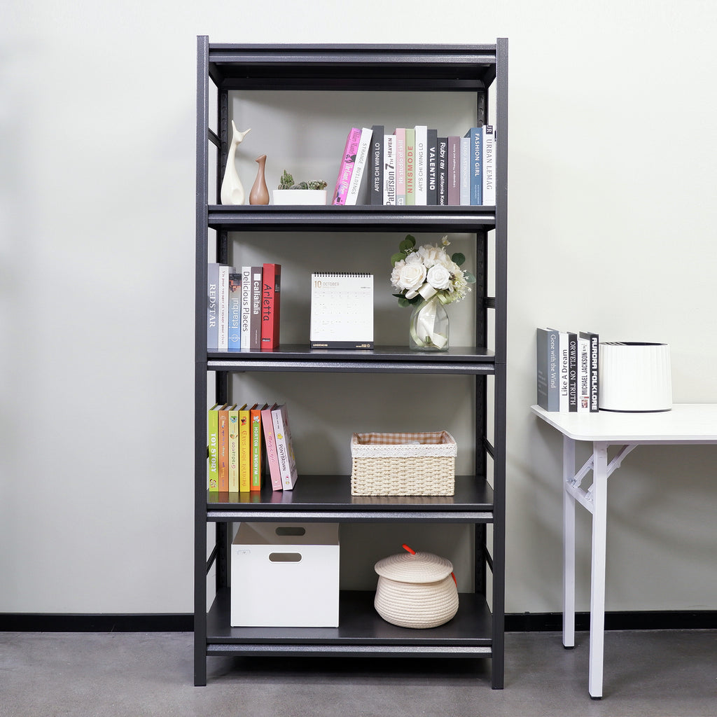 Storage Shelves 5 Tier Heavy Duty Metal Shelving Unit Adjustable Shelving Units and Storage Rack Kitchen Garage Shelf H72 * W35.4 * D15.7 - Grand Goldman Shop