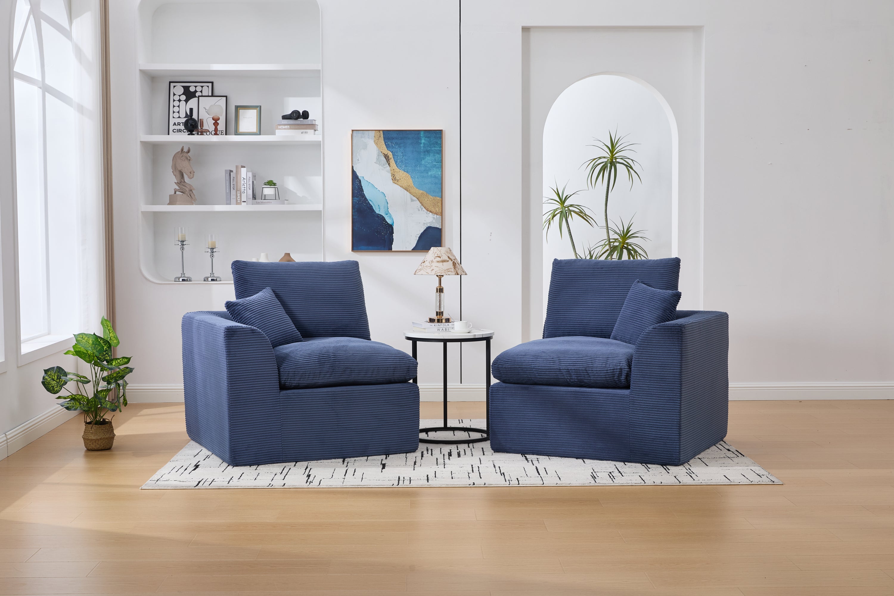 UNITED WE WIN Modular Sectional Sofa Cloud Couch,Comfy Cloud Modern Sofa,2 Seater with Cushion Covers Removable Furniture for Living Room Bedroom Apartments Dorms,No Assembly Required - Grand Goldman Shop