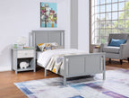 Connelly Reversible Panel Twin Bed Gray/Rockport Gray - Grand Goldman
