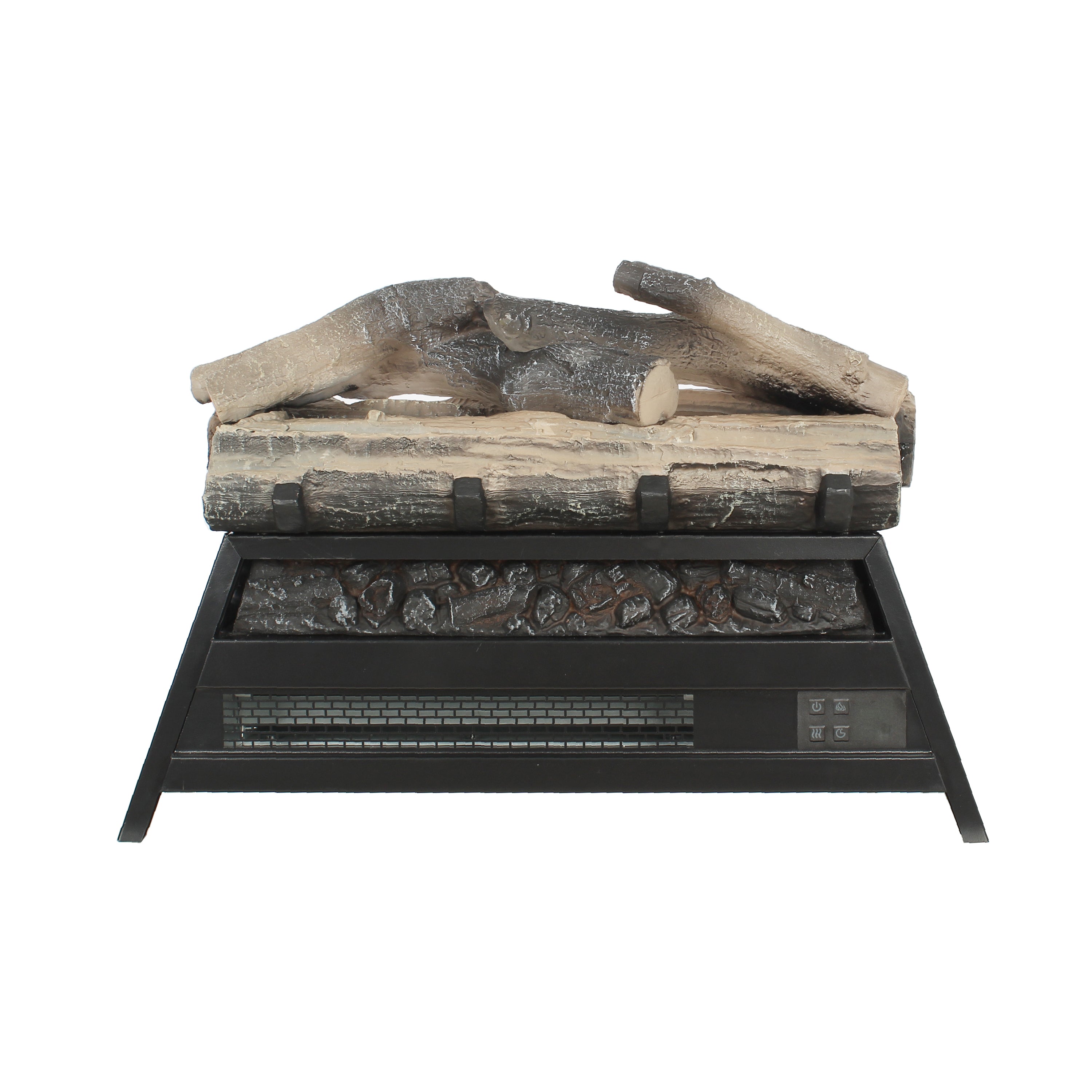 23 inch Electric Fireplace  3D Log set insert, Infrared Fireplace Heater for Indoor - Grand Goldman Shop