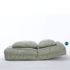[VIDEO provided] Human Dog Bed ,Lazy Sofa Couch ,5 Adjustable Position,sit,sleep,fold,suit to put in bedroom, living room ,Space Saving Design,Green - Grand Goldman Shop