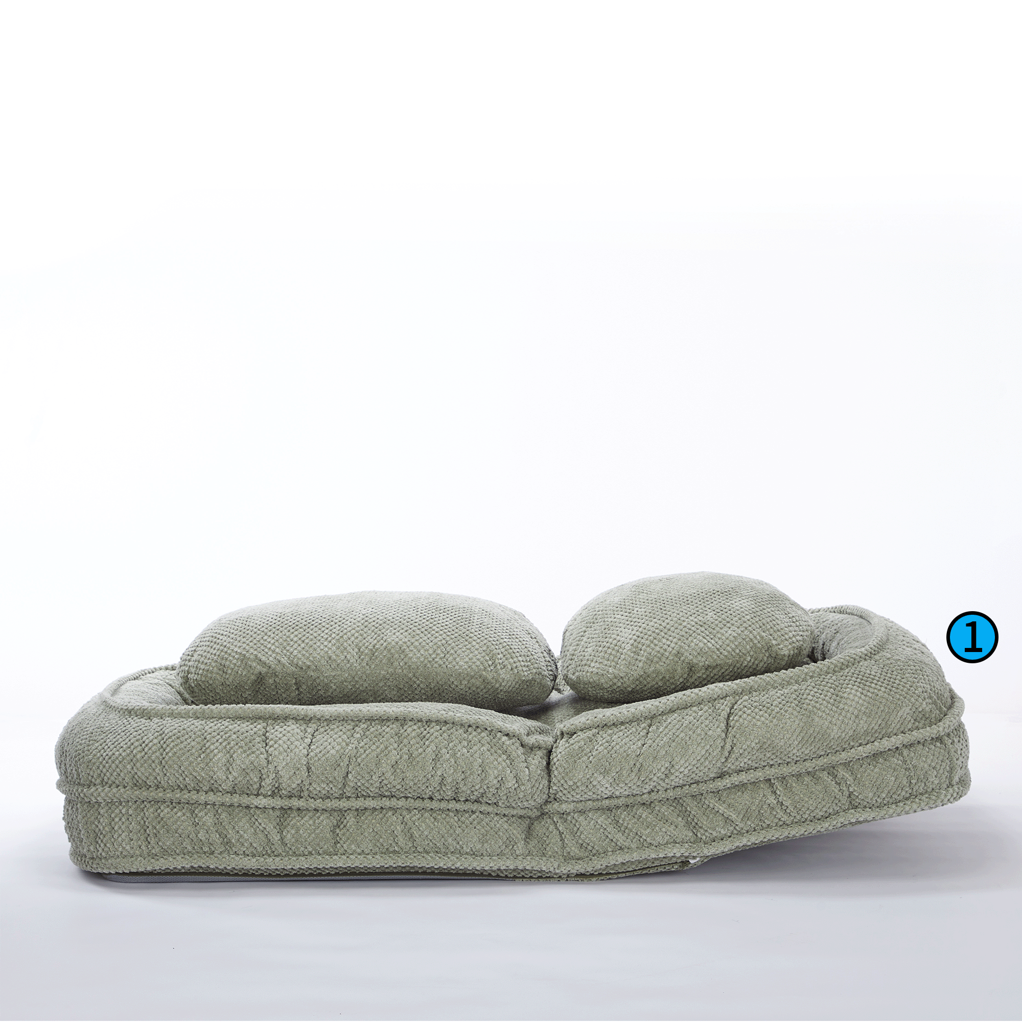 [VIDEO provided] Human Dog Bed ,Lazy Sofa Couch ,5 Adjustable Position,sit,sleep,fold,suit to put in bedroom, living room ,Space Saving Design,Green - Grand Goldman Shop