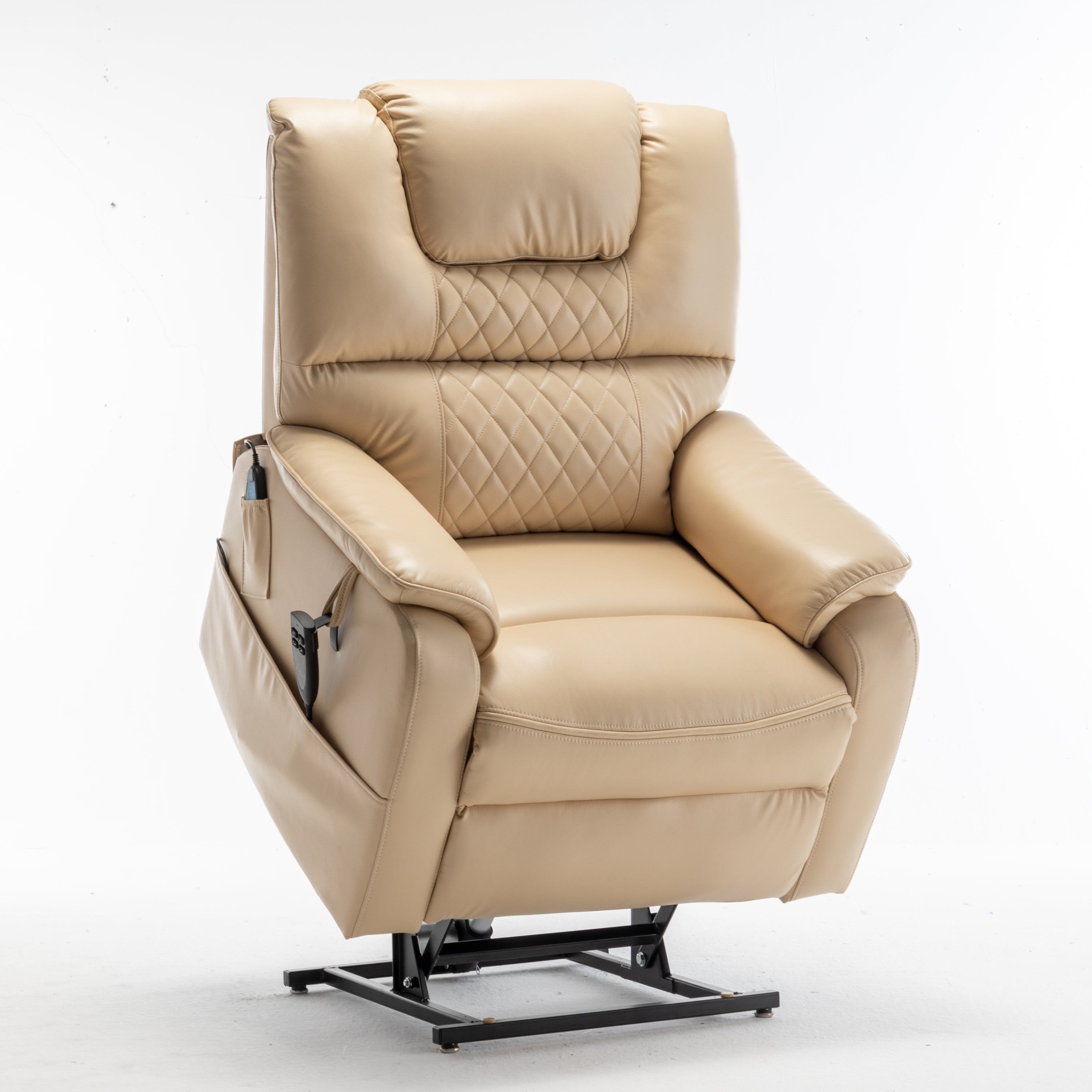 Lounge chair lift chair relax sofa chair sitting room furniture sitting room power supply elderly electric lounge chair (180 degree lying flat) - Grand Goldman Shop
