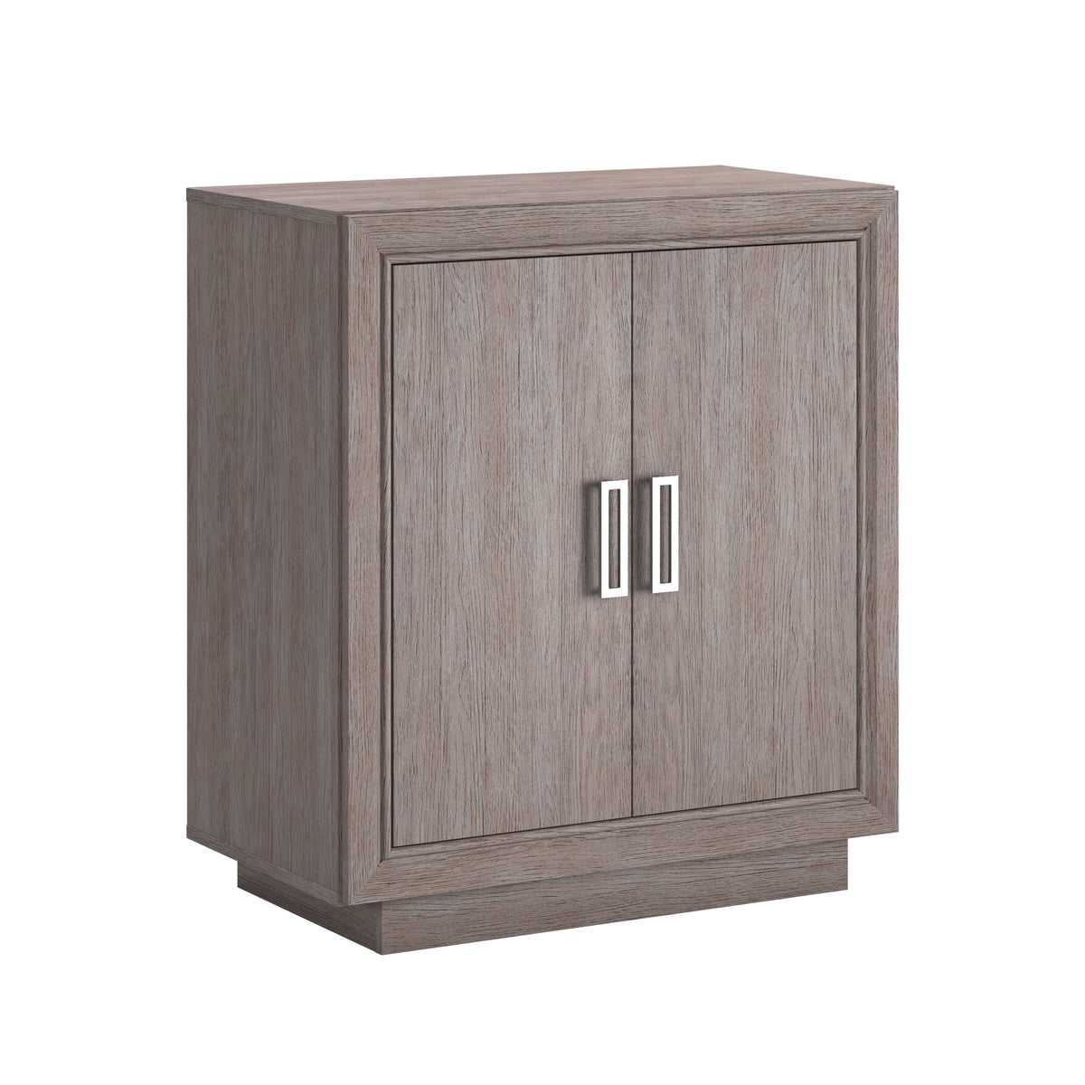 Storage Cabinet with Functional Design, Medium Gray finish - Grand Goldman