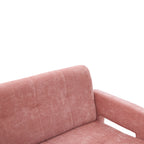 Nordic Modern Double Armchair Living Room & Bedroom Compact Upholstered Sofa Leisure Sofa Comfortable Seating with Dual Armrests Can be paired with a single chair - Grand Goldman Shop