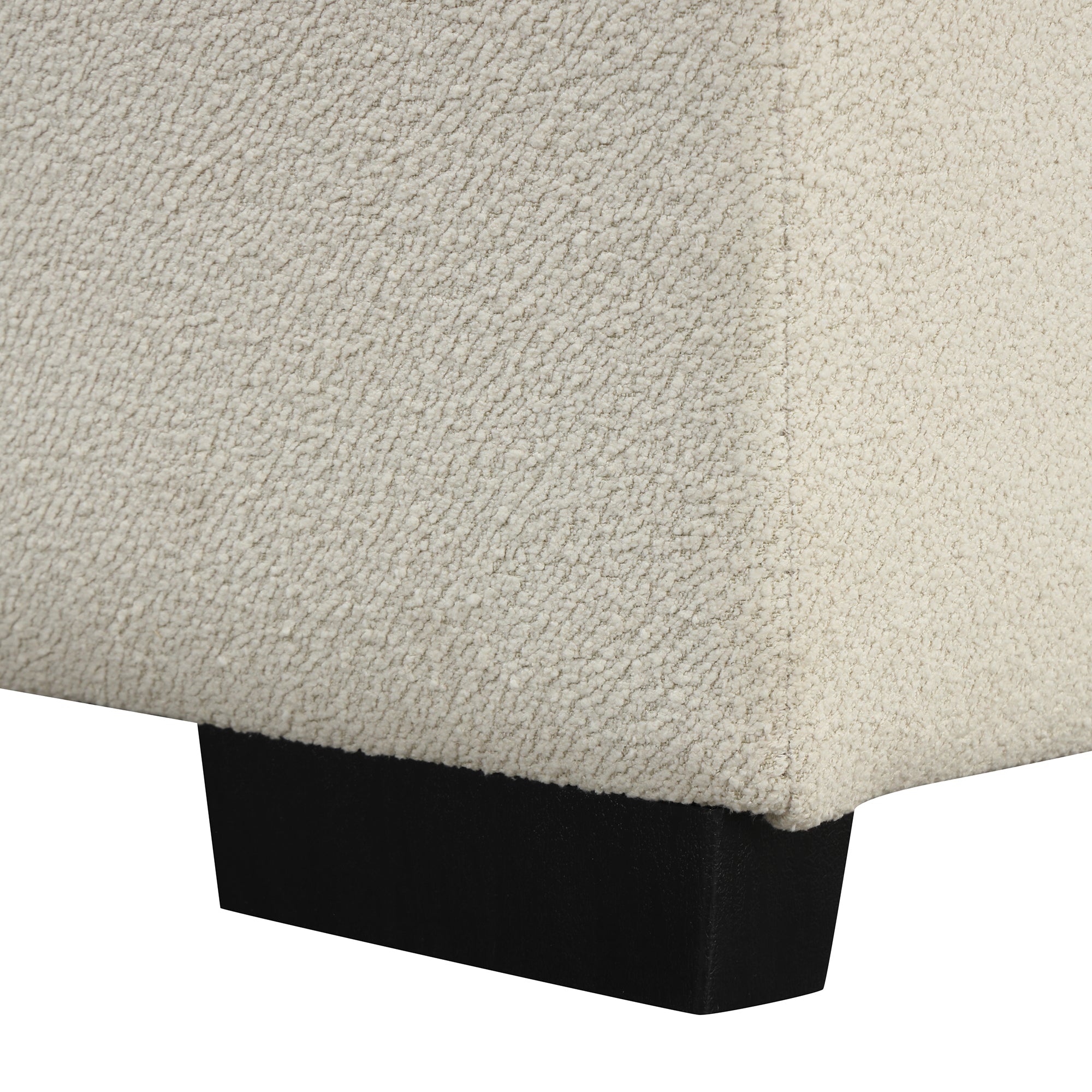 Modern L-shaped Sectional Pull Out Sofa Bed with USB Ports and Storage Ottoman, Beige, Jacquard Fabric, 82.6' - Grand Goldman Shop