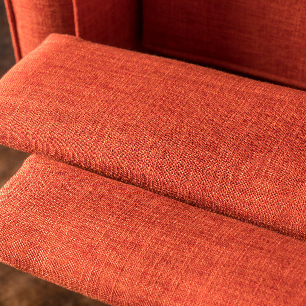 Macedonia Mid-Century Modern Button Tufted Fabric Recliner - Grand Goldman Shop