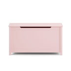 Kids Wooden Toy Box Storage with Safety Hinged Lid for Ages 2+ (Pink) | Premium Home Decor - Grand Goldman