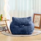 Bean Bag Chair for Adults with Armrests - Oversized Comfy Beige Beanbag Lounge Lazy Floor Sofa Chair for Living Room, Bedroom & Dorm, Cozy Fluffy Single Cloud Mini Couch - Grand Goldman Shop