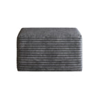 Sofa ottoman ,No Assembly Required,Dark Grey(Plush Corduroy Fabric) - Grand Goldman Shop