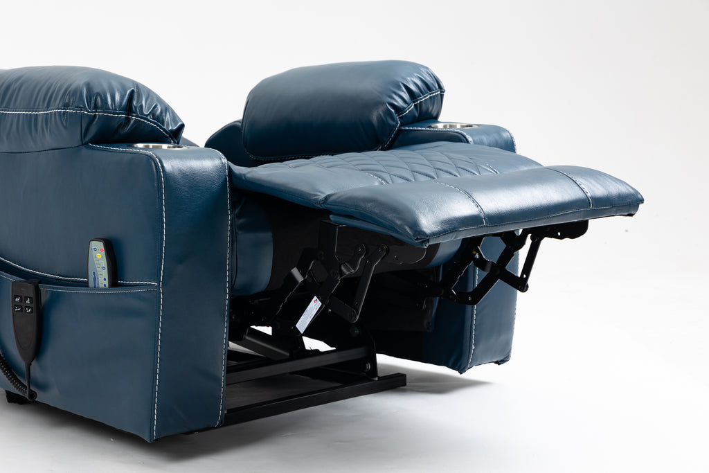 Lounge chair lift chair relax sofa chair sitting room furniture sitting room power supply elderly electric lounge chair (180 degree lying flat) - Grand Goldman Shop